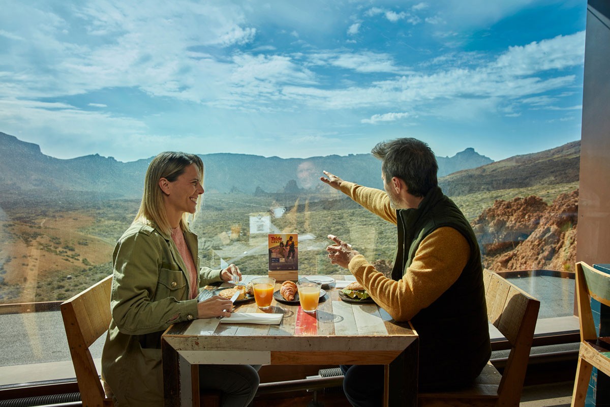 Cafétéria de la visite Teide Legend Tour avec entrée au MUNA