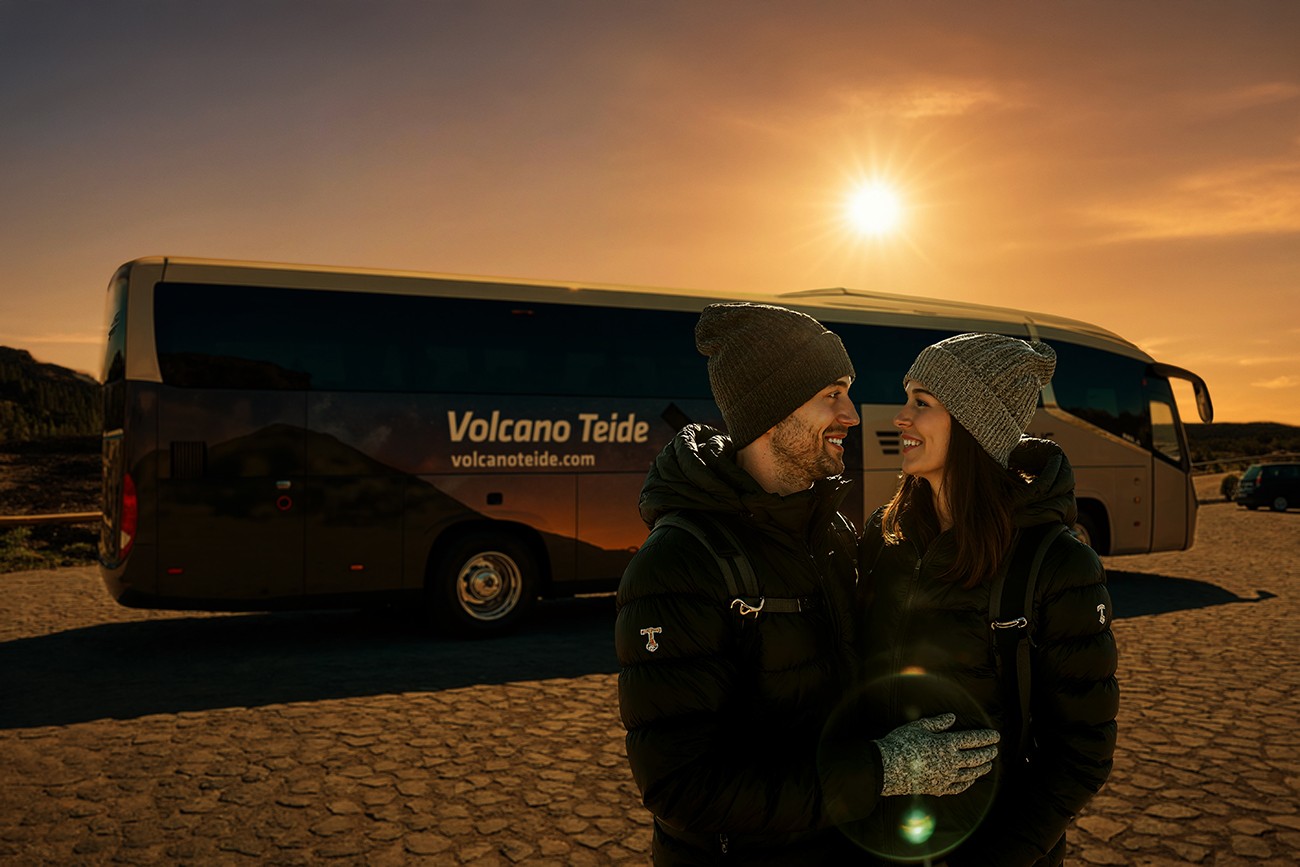 Visitar el Teide de noche en grupo con telescopio de largo alcance 