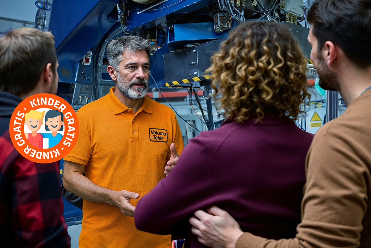 Lustige und unterhaltsame Erläuterungen während des Astrophysik-Workshops im Besucherzentrum ders Observatoriums