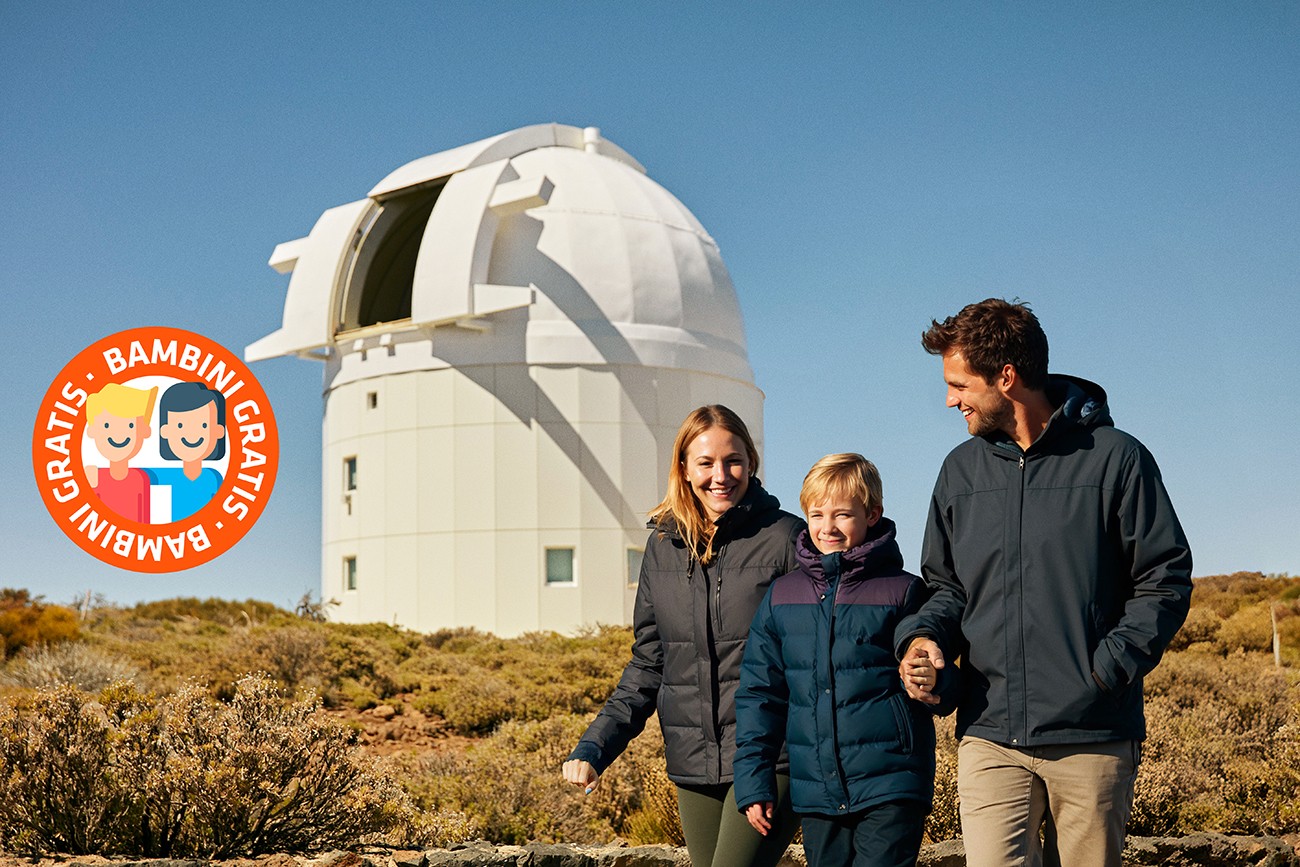 Visita guidata di giorno all’Osservatorio del Teide