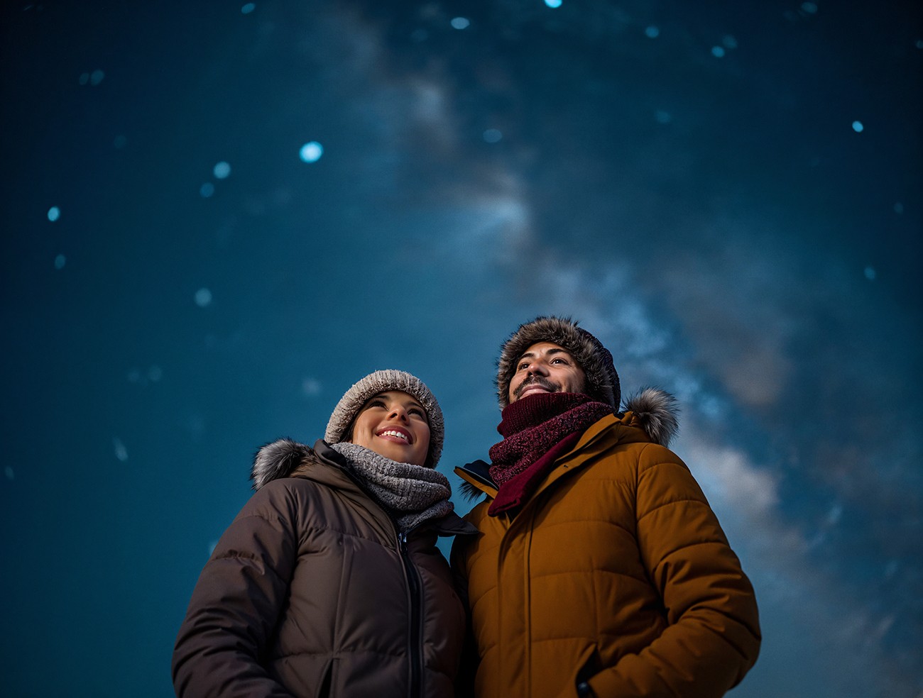 Visitar el Teide de noche con guía explicando las constelaciones 