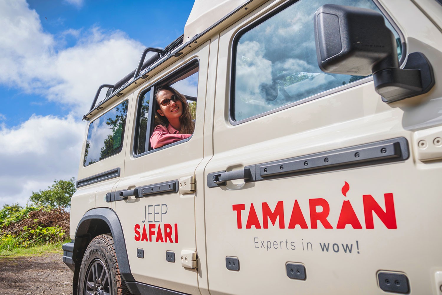 Jeep Safari-route, excursie naar het dorp Fataga. Jeep Safari-route, excursie naar het dorp Fataga.