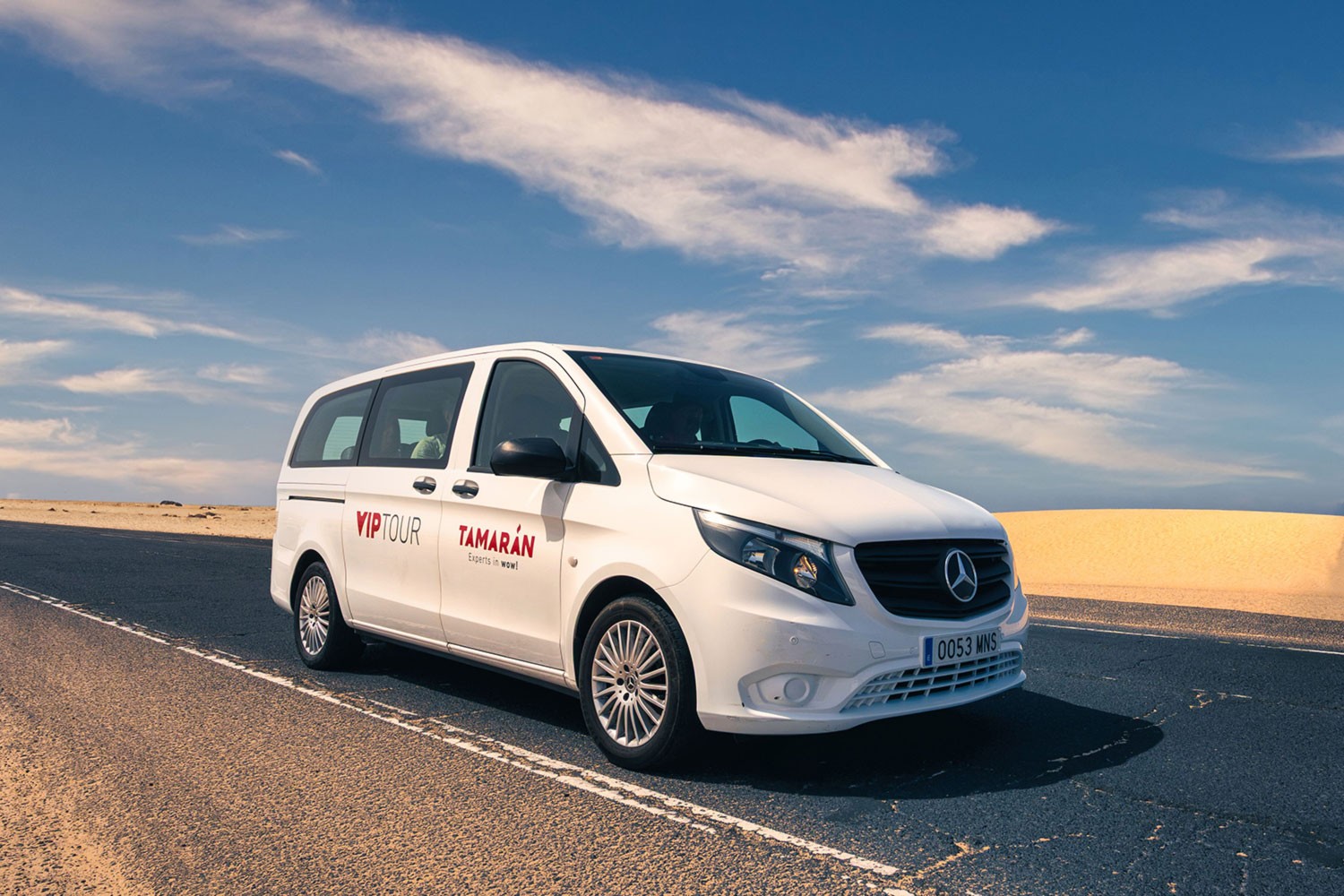 Tamarán VIP Tour-minivan op weg naar Teror en de Pico de las Nieves, in het noorden van Gran Canaria. Tamarán VIP Tour-minivan op weg naar Teror en de Pico de las Nieves, in het noorden van Gran Canaria.