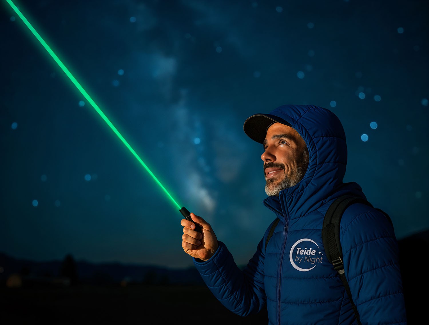 Przewodnik Starlight podczas nocnej wycieczki „Teide By Night”