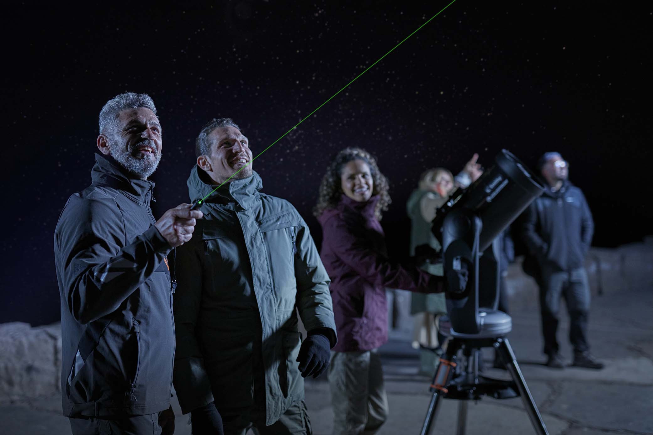 Visit to the visitor hall of the Teide Observatory with an interesting astrophysics workshop