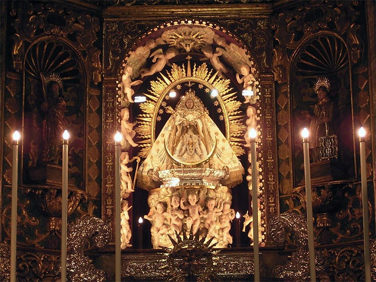 Rappresentazione della Vergine a La Palma in privato