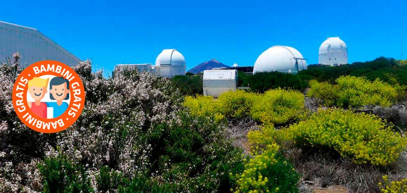 Panoramica del più grande osservatorio solare del mondo, con visite guidate disponibili