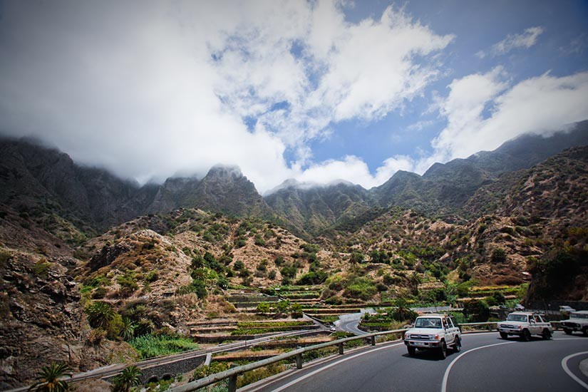 Landschaft beim Ausflug Jeep Safari auf La Gomera