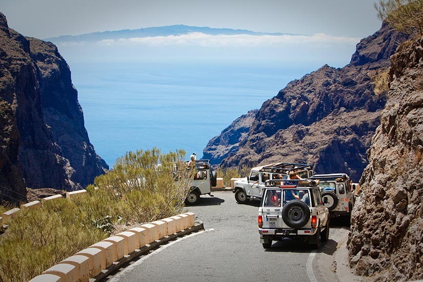 Strade per Masca nell'escursione Jeep Safari in privato