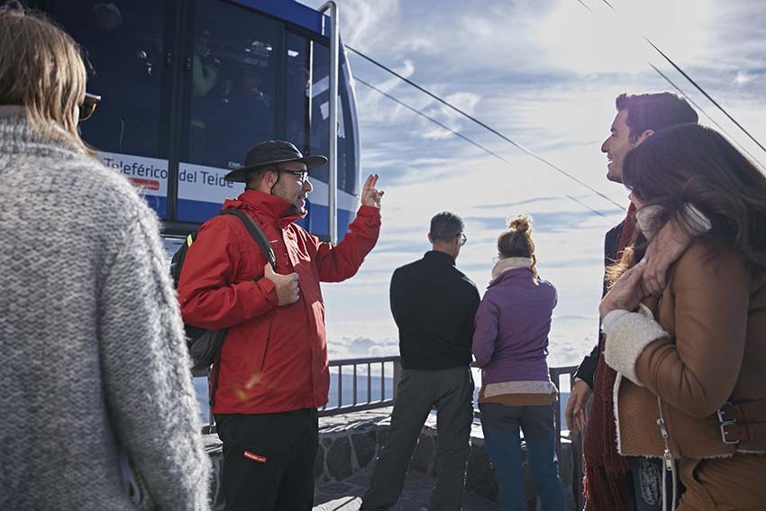 Nocna wycieczka po zachód słońca na Teide