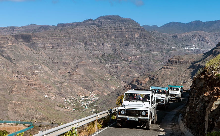 Tour durch die Berge von Gran Canaria bei der Jeep Safari