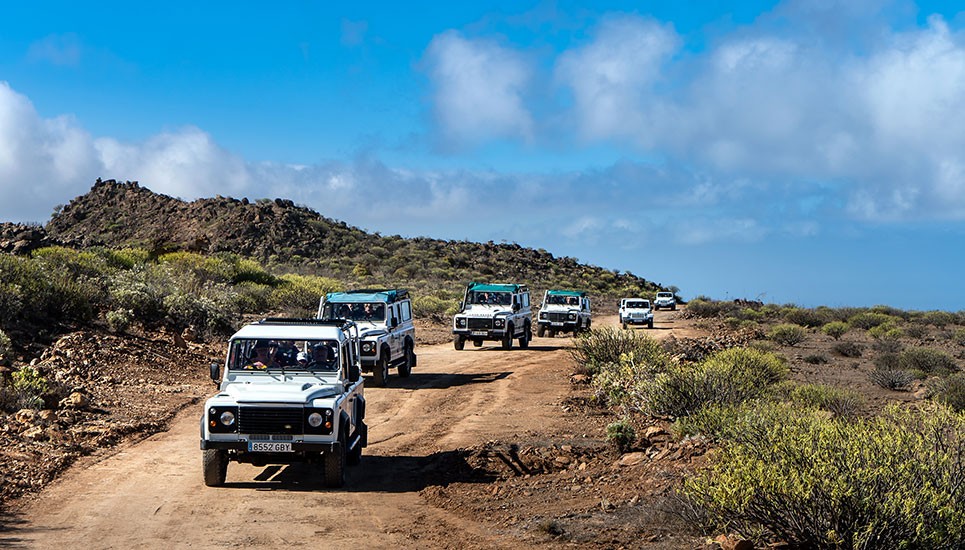 Feldwege auf Gran Canaria bei der Jeep Safari