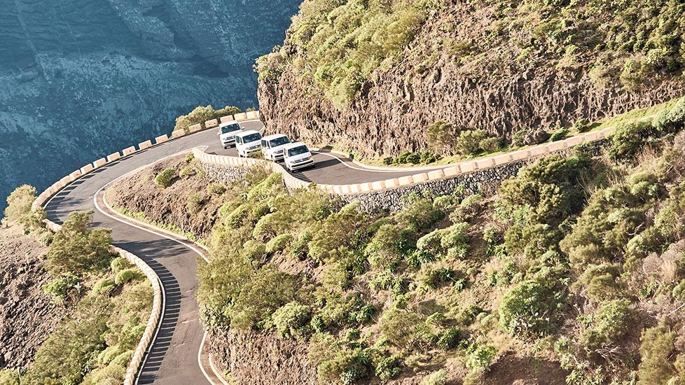 Die Straße von Masca zum Teide im Van der privaten VIP Tour